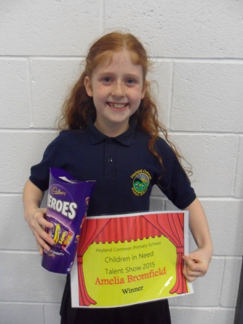 Talent show winner - Amelia Bromfield