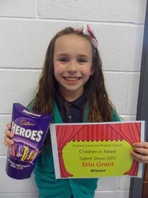 Talent show winner - Erin Grant