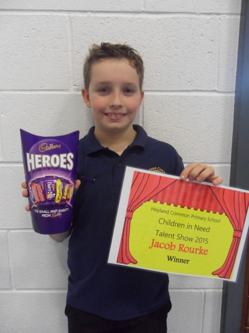 Talent show winner - Jacob Rourke